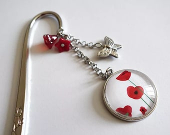 Poppies Illustrated Stem Bookmark Bookmark