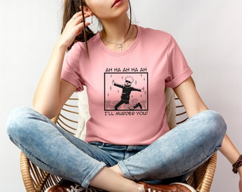 jujutsu kaisen shirt, I&#39;ll Murder You Satoru Gojo Tee, Gojo Anime Shirt, Satoru Gojo T-shirt, Manga Shirt, Anime Shirt, Anime Lover Tee