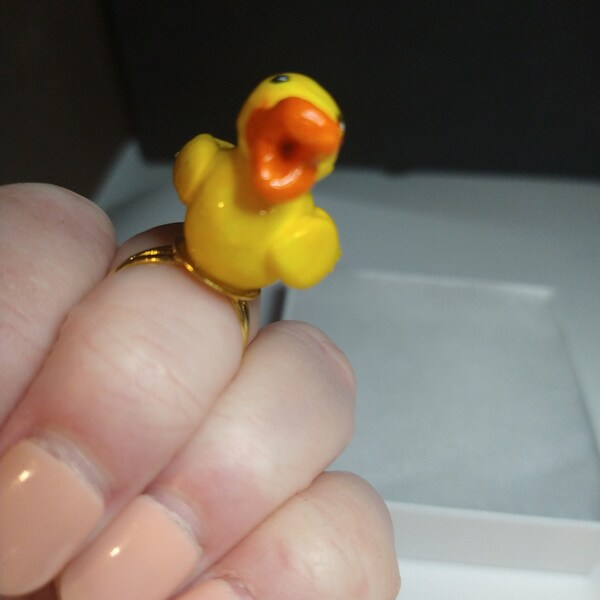 Rubber Duckie Ring