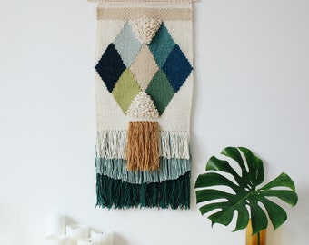 20% SALE! Ready to ship hand woven wall hanging | Woven tapestry