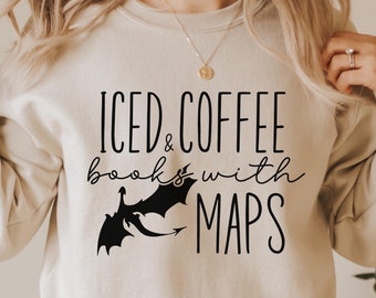 Fantasy Reader Gift, Romantasy Reader, Bookish Sweatshirt, Bookish Gift For Her, Bookworm Sweatshirt, Reading Book Club, Book Lover Sweater