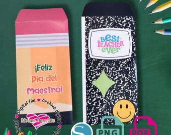 Teacher's Day Money Holder