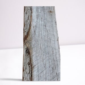Reclaimed White Oak Barn Wood Plank: Rustic Barnboard (1x6x66+&quot;)