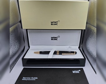 Montblanc Ballpoint Pen Meisterstuck Collection Classique Gold Coated