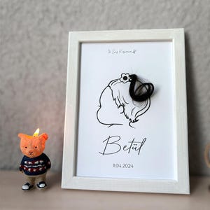 Customised Baby Keepsake | Baby&#39;s First Haircut | Baby Gift | Baby Room Decor | Newborn Gift | Personalized Child&#39;s First Haircut Keepsake