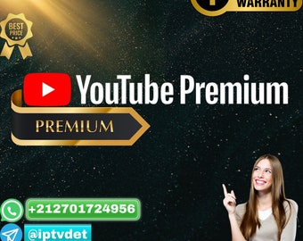 Youtube Premium || Premium-Konto || Youtube || Abonnement | 1 Jahr || Das Angebot endet bald