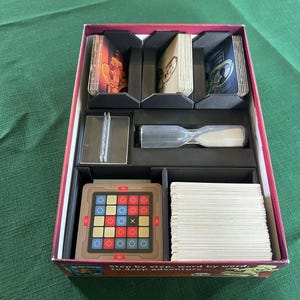 Codenames Board Game Organizer: Custom Insert, Tidy Storage