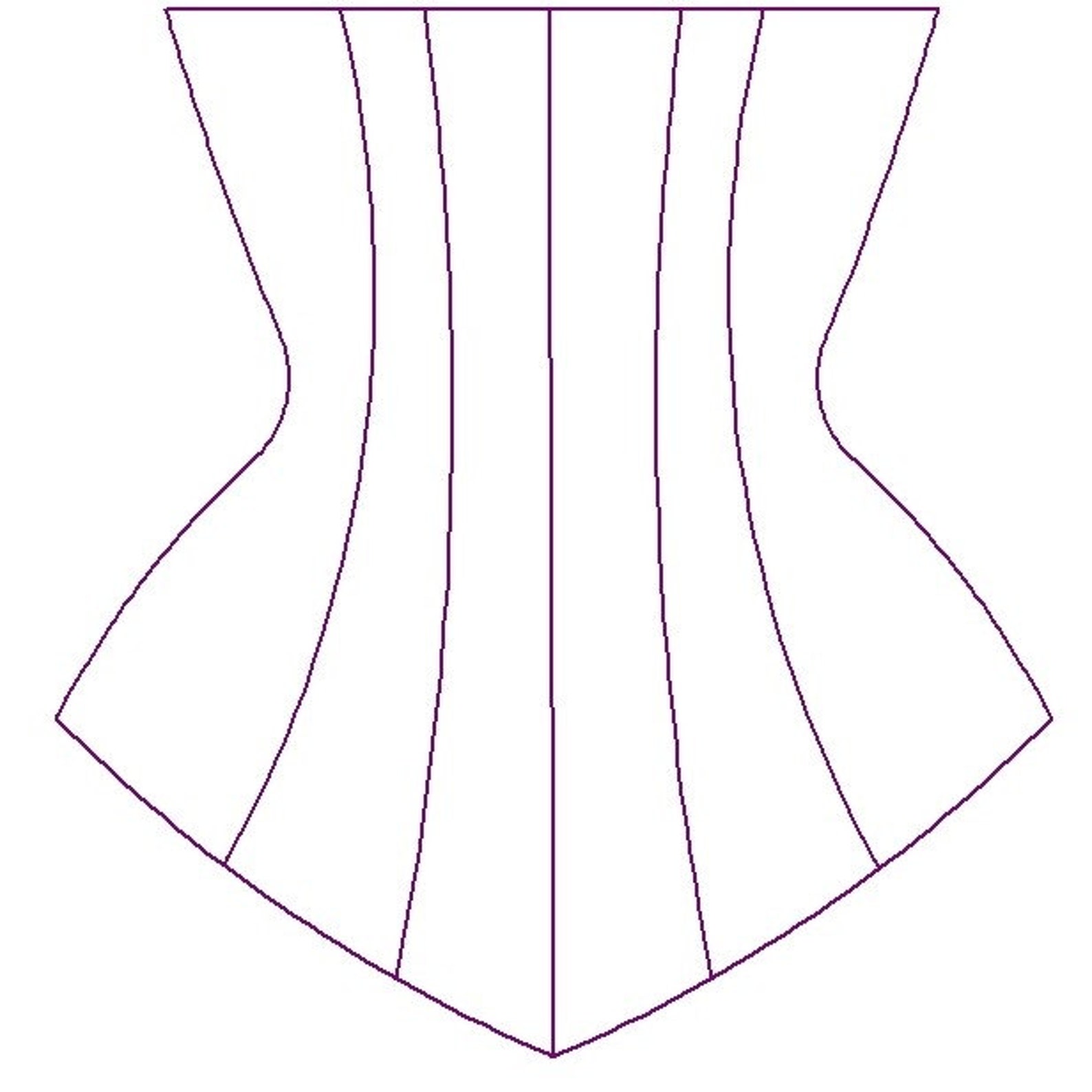 PDF Sewing Pattern for Custom Underbust Corset - Etsy