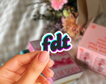 FDT Kiss-Cut Sticker