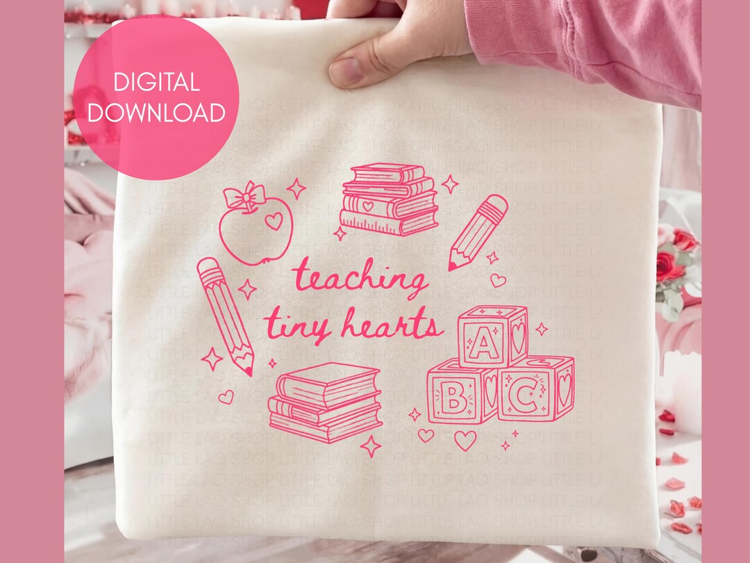 Teaching Tiny Hearts Teacher Valentine Digital Download | Classroom ...