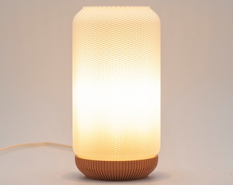 Lampe PRISMA LAB | Idée cadeau parfaite | Laboratoire PRISMA | Lampe design unique | Abat-jour | Lampe de table |