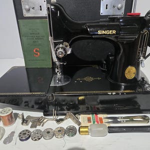 関税は売主負担。1950年製シンガーフェザーウェイト（再生品）