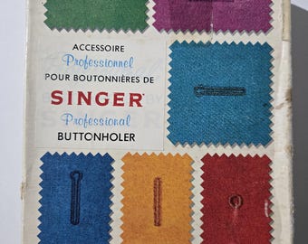 Singer Featherweight Buttonholer