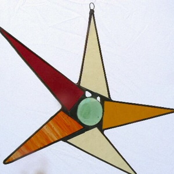 Stained Glass Stars-(10.00 dollars off any 3)