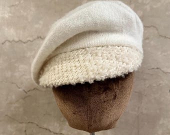 Ivoor krantenjongen -Jlo hipster baret hoed- val Cap, ontwerper inpakbare hoed