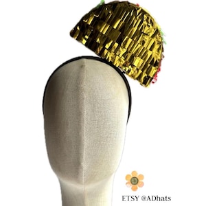 Taco Headband Fascinator: Festive Foodie Headwear