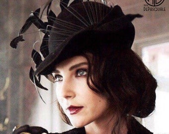 Gatsby 1920 style hat, Flapper hat