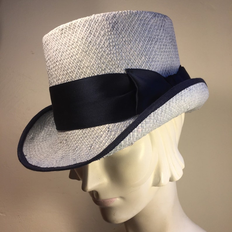 Straw Top Hat Custom Hat Etsy