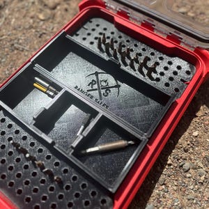 Custom Bit Organizer Insert for Milwaukee Packout 48-22-8436 – Holds 140 Short Bits with Additional Storage for Long Bits and Drill Bits