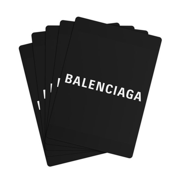 BALENCIAGA Poker Cards