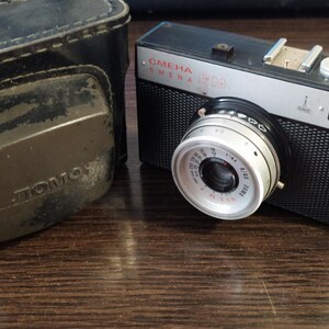 Smena M8 Cámara legendaria soviética para principiantes Vintage hecha en la URSS en estuche de cuero