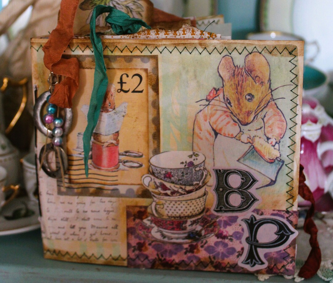 Beatrix Potter Journal Junk Journal Treasure Book Etsy