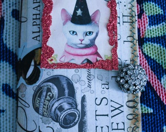 Journal Treasure Book Kitty Cat Cover