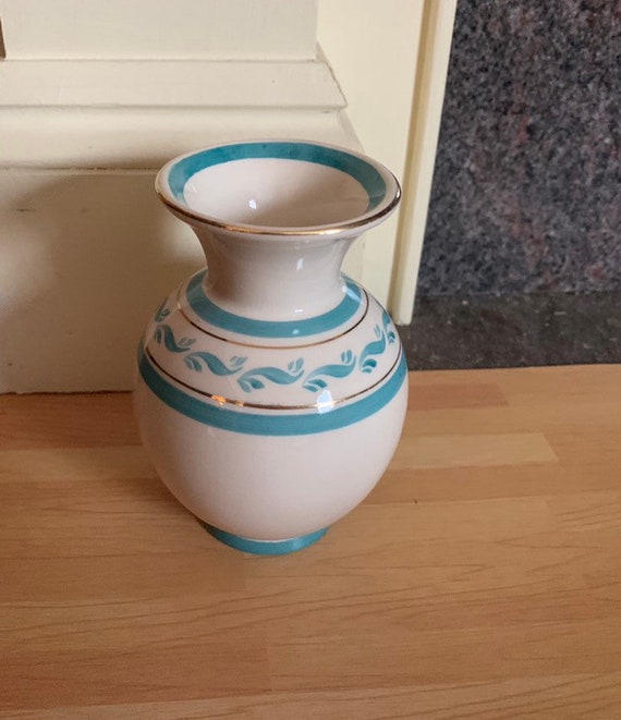 arabia finland turquoise white