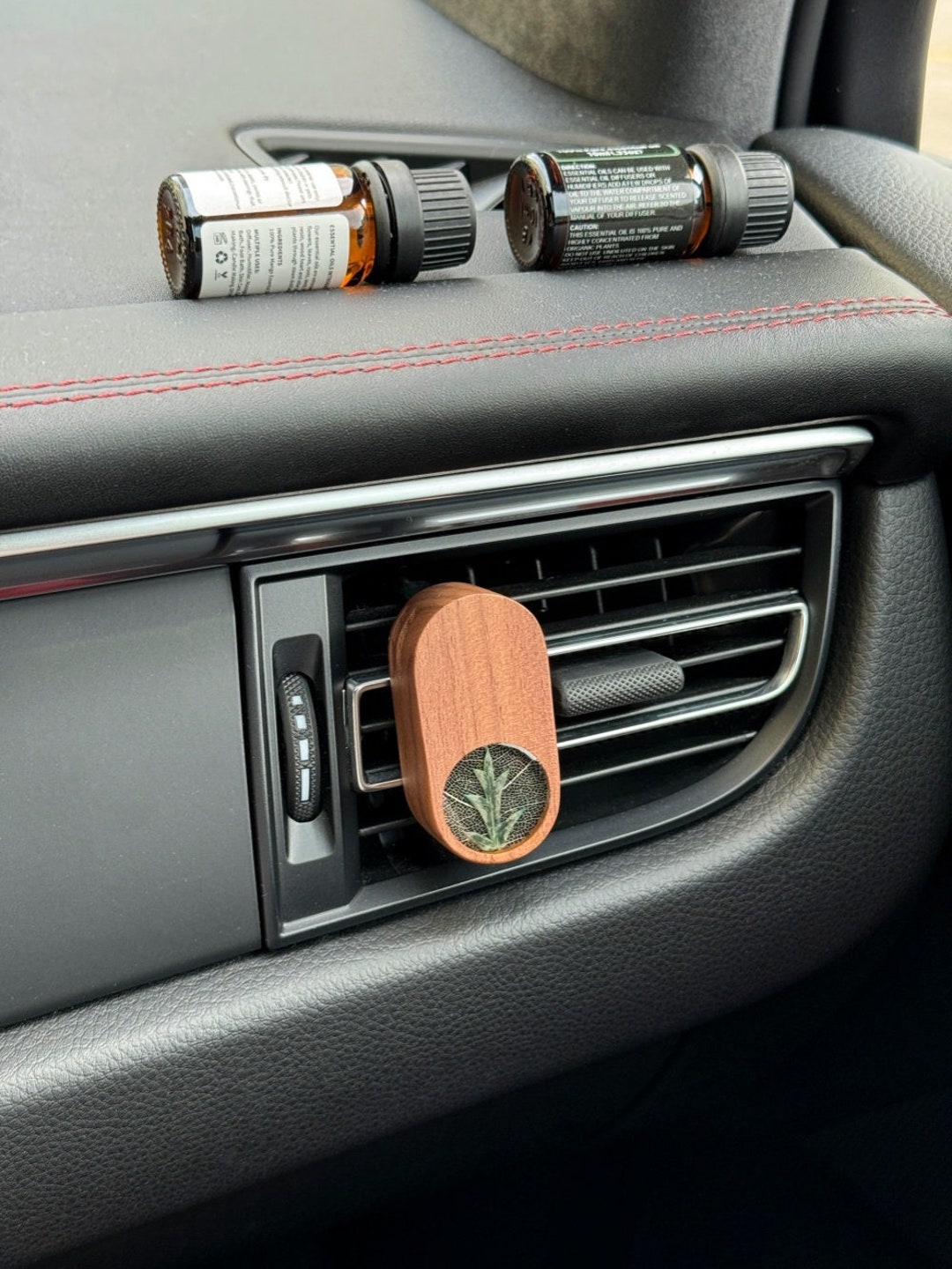 Wood Car Vent Essential Oil Diffuser, Car Air Freshener - Etsy