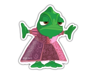 Pascal, Rapunzel, Tangled, Digital Sticker, PNG, PDF, SVG - Etsy