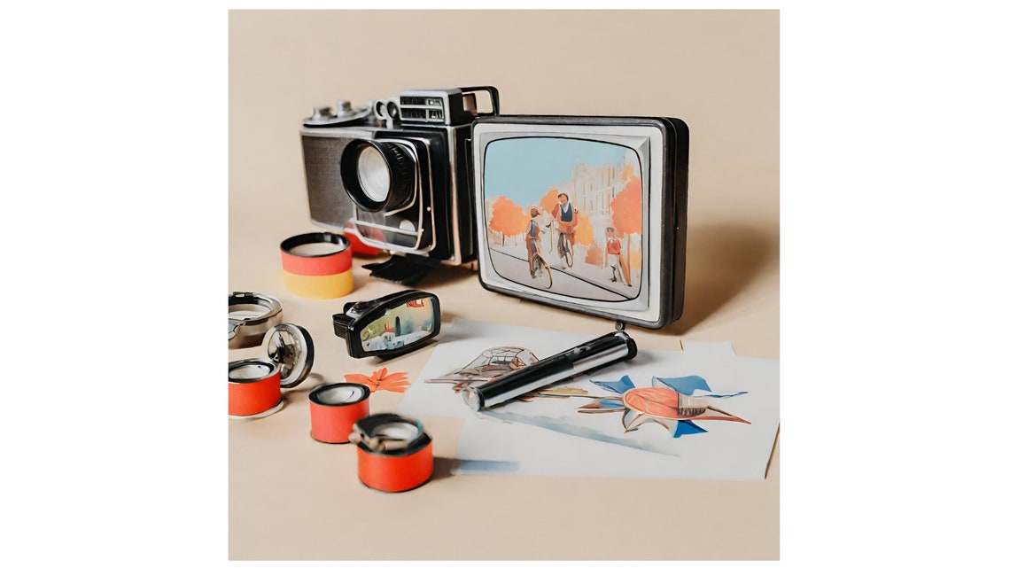 Different | Clipart | Photo Camera | Shapes | Pinky | Orange ...