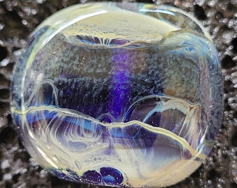 Veiled Triton Art Glass Lampwork Focal Bead