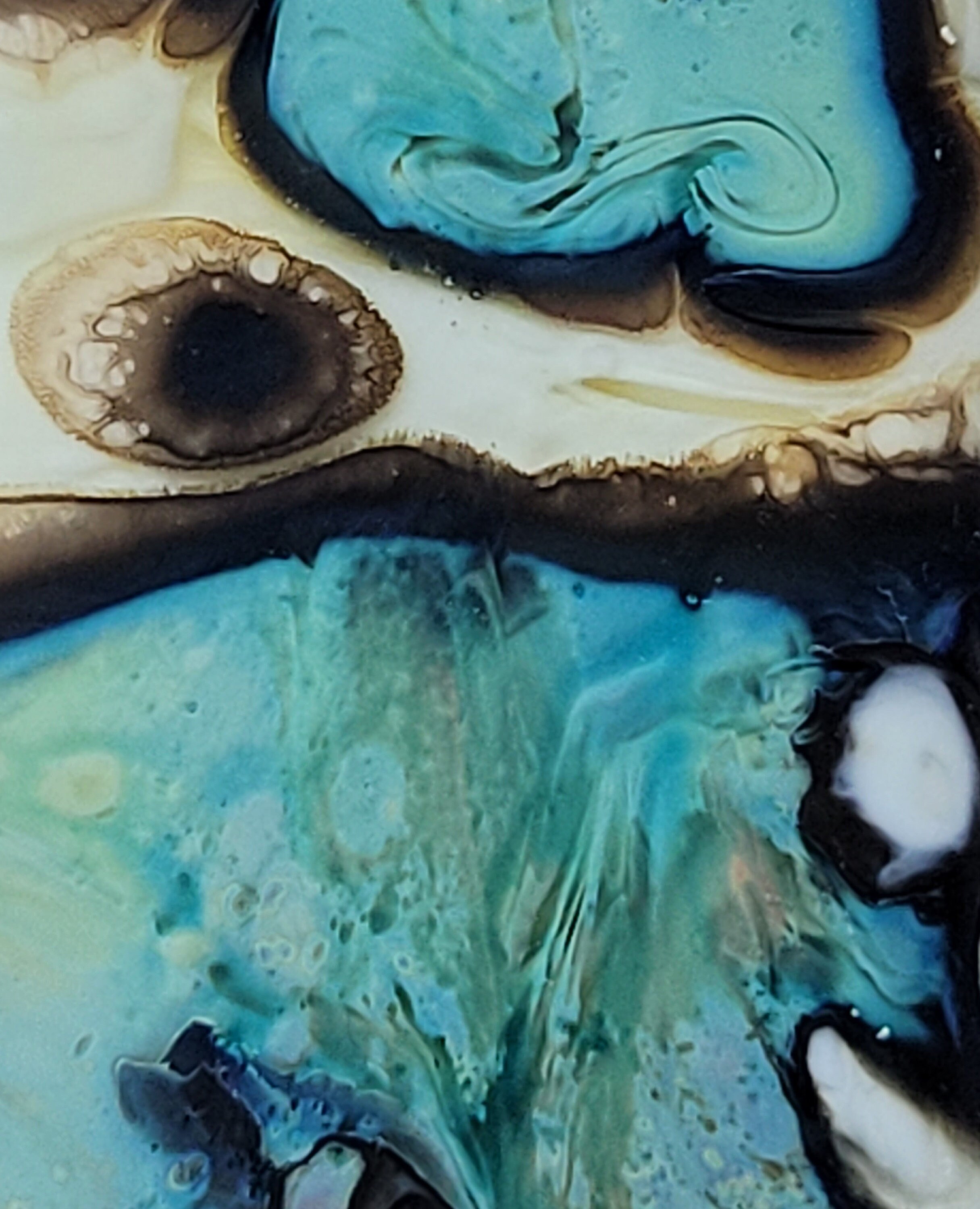 Oasis II Art Glass Lampwork Focal Bead - Etsy