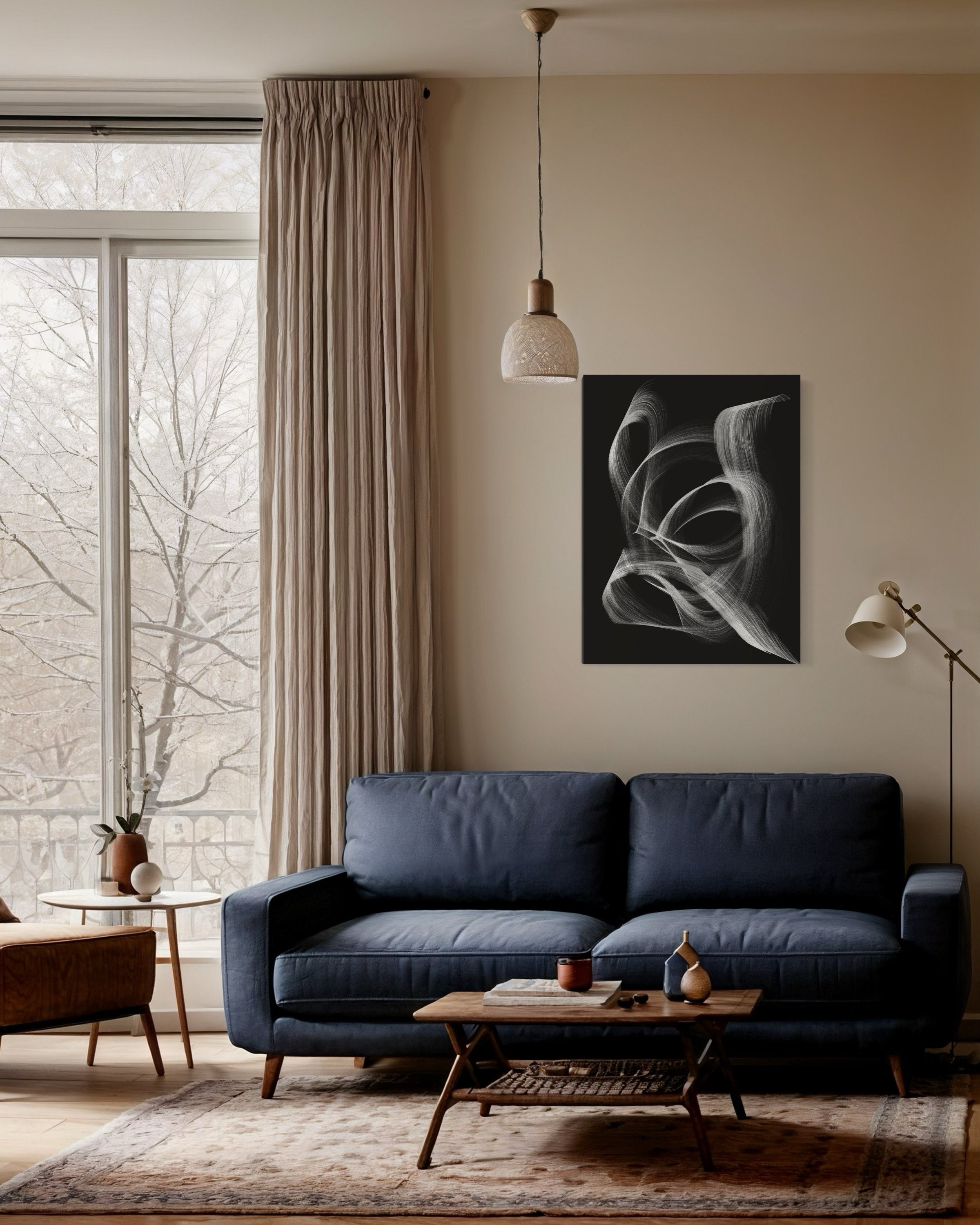 Black and White Calligraffiti Contemporary Art High Resolution ...