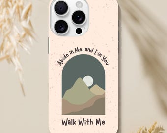 Walk with Me Phone Case - LDS Youth Theme 2026 - Moses 6:34