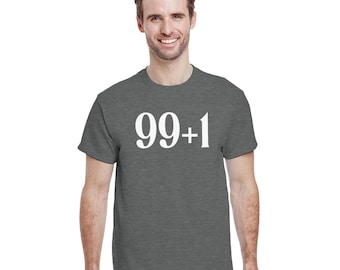 99 + 1 T-Shirt - Christian Wear - Perfect for Church & Missionary Activities