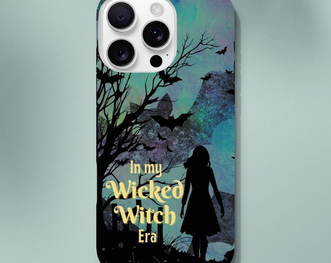 Wicked Witch Era iPhone Case - Spooky Season Halloween Fun - Stylish Halloween Design