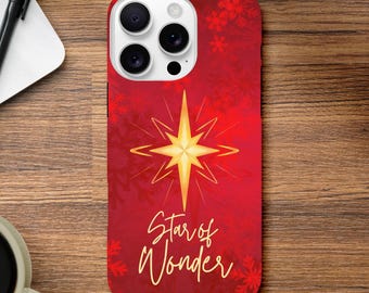 Star of Wonder Christmas Phone Case - Christian Values & Holiday Cheer - Perfect Gift