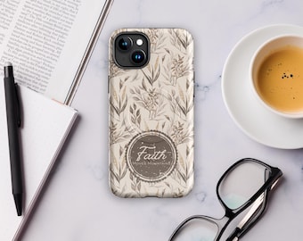Faith Moves Mountains - MagSafe® tough case for iPhone®