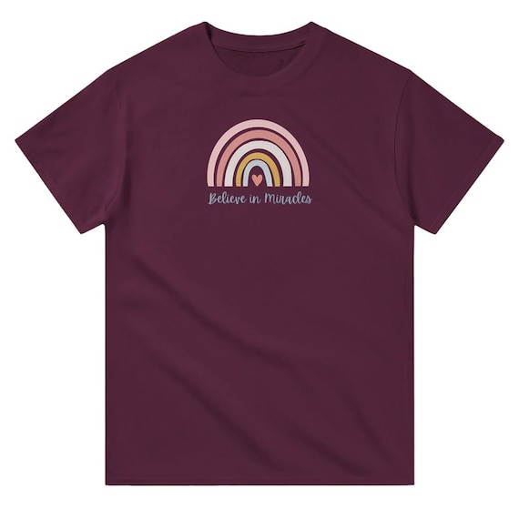 Believe in Miracles T-Shirt - Christian Clothing - Be The Miracle Tee - Inspirational Gift