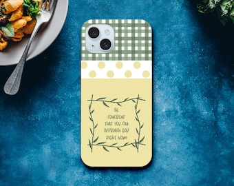 Be Confident Phone Case - Missionary Gear | Russell M Nelson Quote | Spiritual Gift