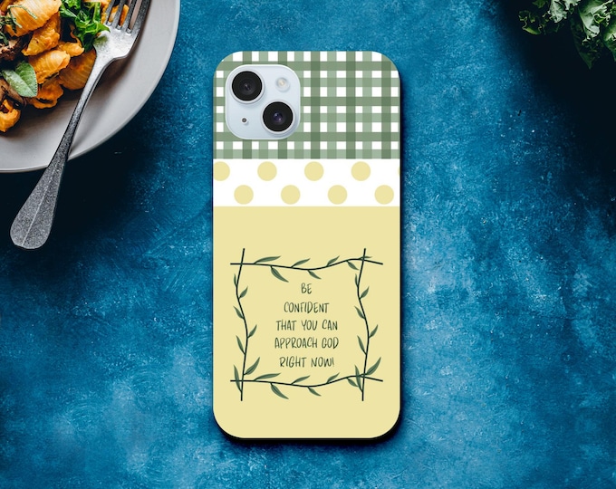 Be Confident Phone Case - Missionary Gear | Russell M Nelson Quote | Spiritual Gift