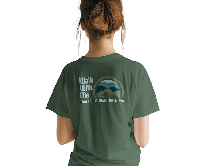 Walk With Me T-Shirt - LDS Youth Theme 2026 - Follow Jesus Inspire Tee