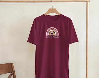 Believe in Miracles T-Shirt - Christian Clothing - Be The Miracle Tee - Inspirational Gift