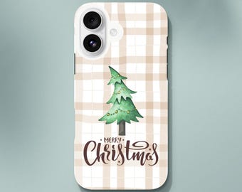 Merry Christmas Phone Case | Holiday Cheer Bling | Festive Gift for Her