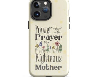 Power in Mother's Prayer - MagSafe® tough case for iPhone®