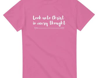 Look Unto Christ T-shirt | Youth Theme | Christian Religious Wear