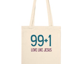 Love Like Jesus Tote Bag | Christian Missionary Gear | 99+1 Encouragement Bag