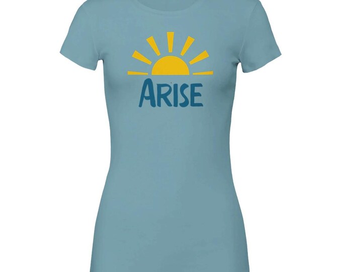 Inspirational Arise T-Shirt - Christian Shirt for Empowerment & Hope