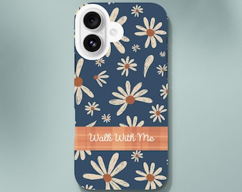 Walk With Me Phone Case - Moses 6:34 - Faith-Based Youth Theme - Stylish Christian Accessories